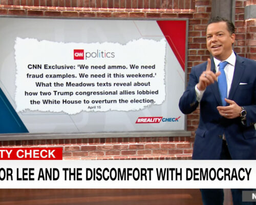 John Avlon What’s Sen. Lee’s discomfort with democracy? – CNN
