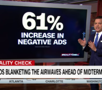John Avlon Negative campaign ads up 61% since 2014 – Reality Check with John Avlon – CNN