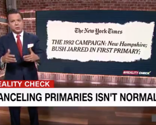 John Avlon Canceling Primaries is Not Normal – CNN