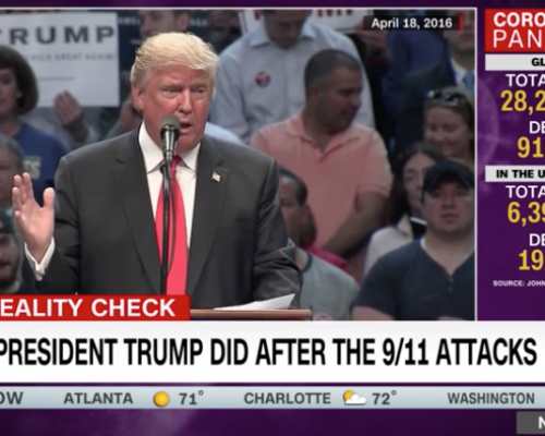 John Avlon What President Trump Did After the 9/11 Attacks – CNN