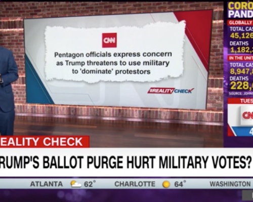 John Avlon Trump’s Attacks On Mail-In Ballots Could Affect Military Votes – CNN