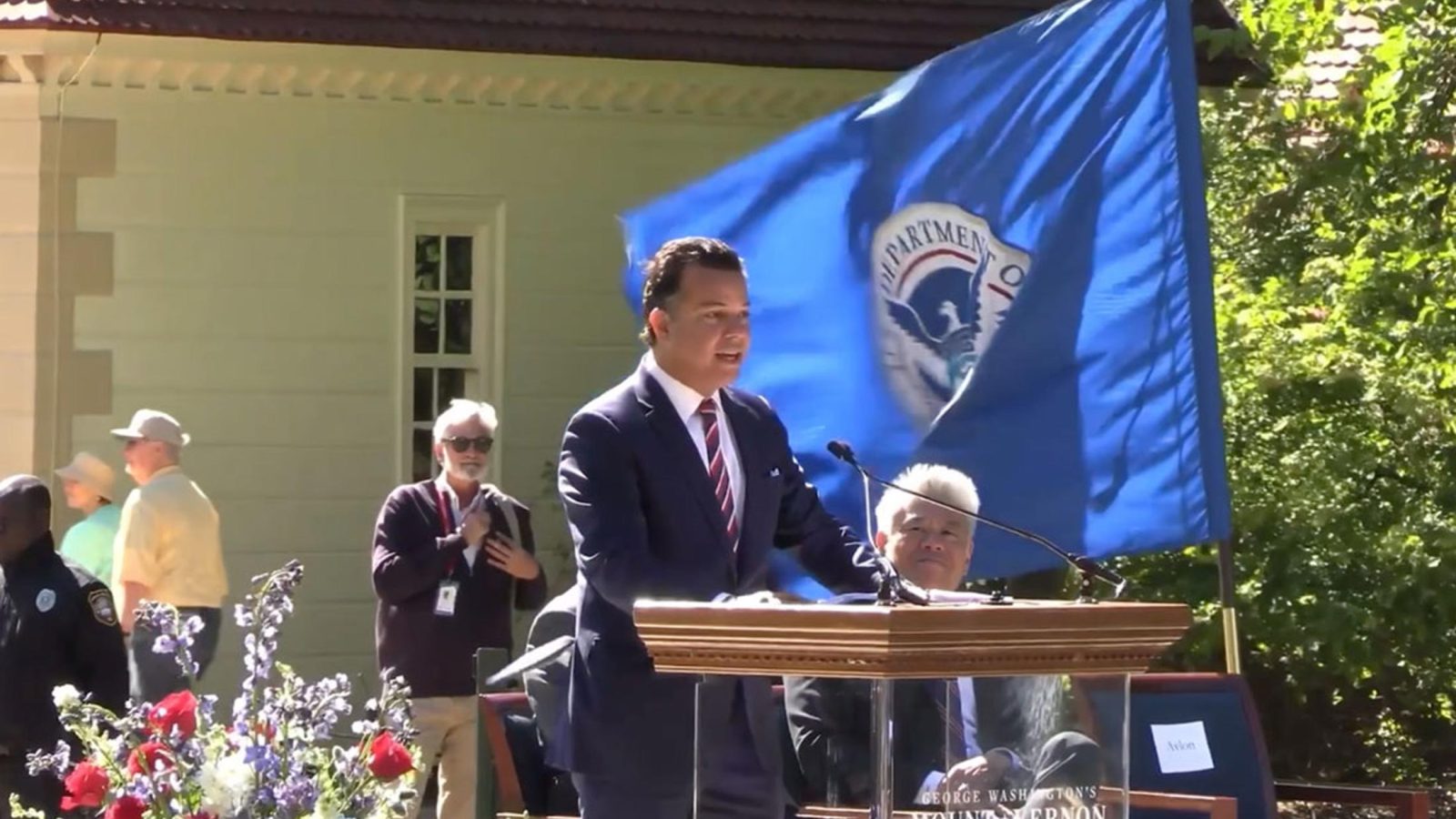 Mount Vernon Naturalization Ceremony